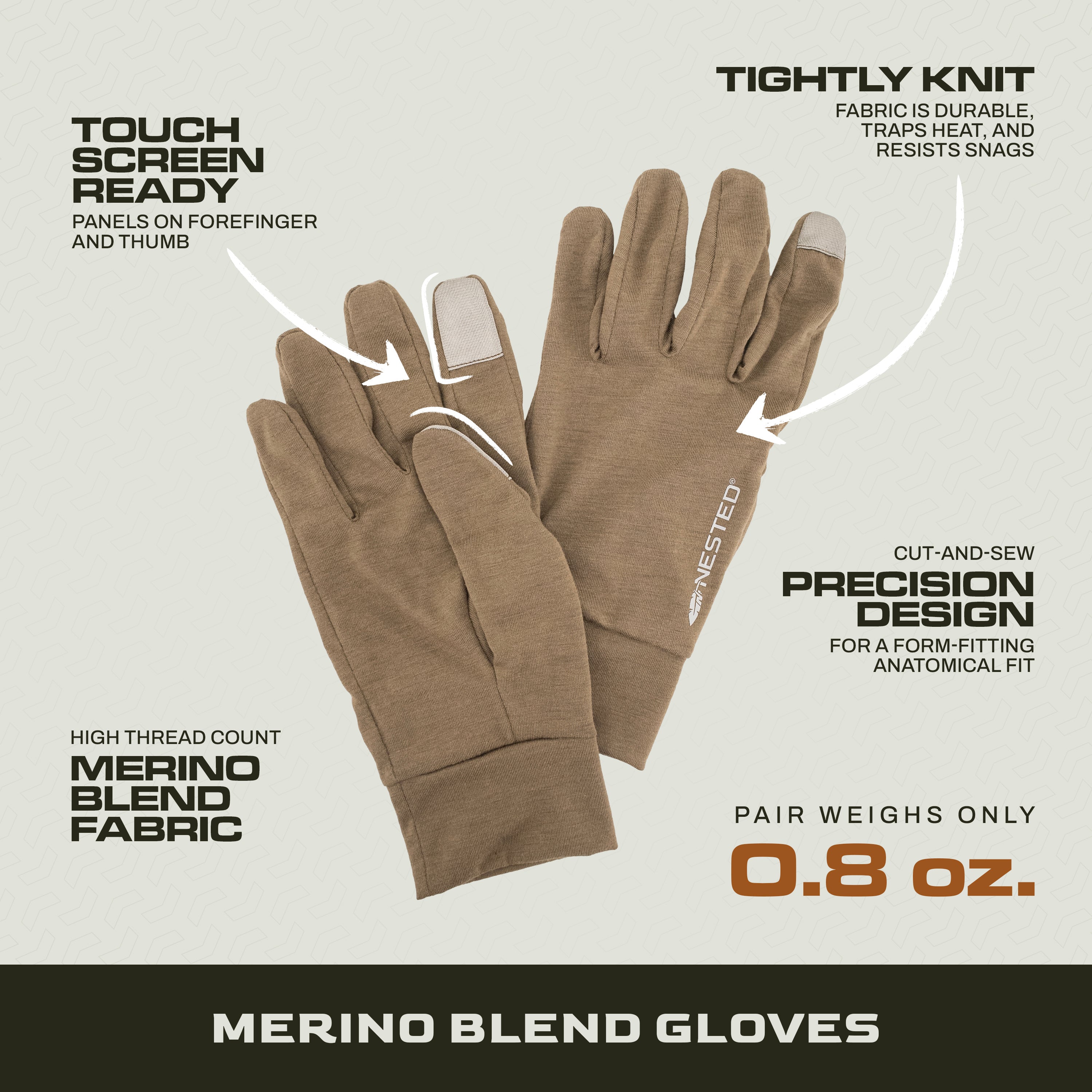 Merino Blend Gloves